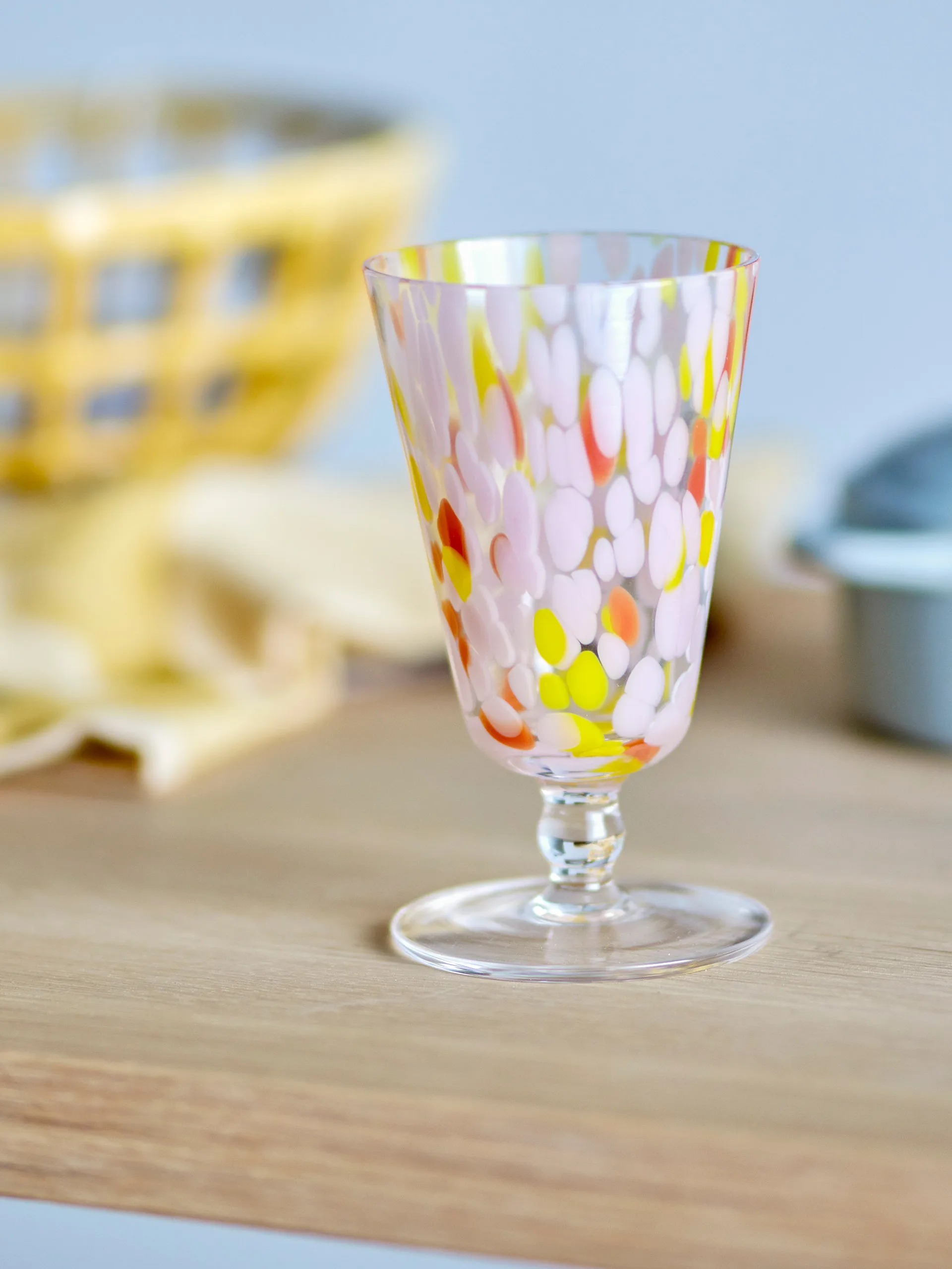 Lilya kieliszek do wina 275 ml, Rose Bloomingville