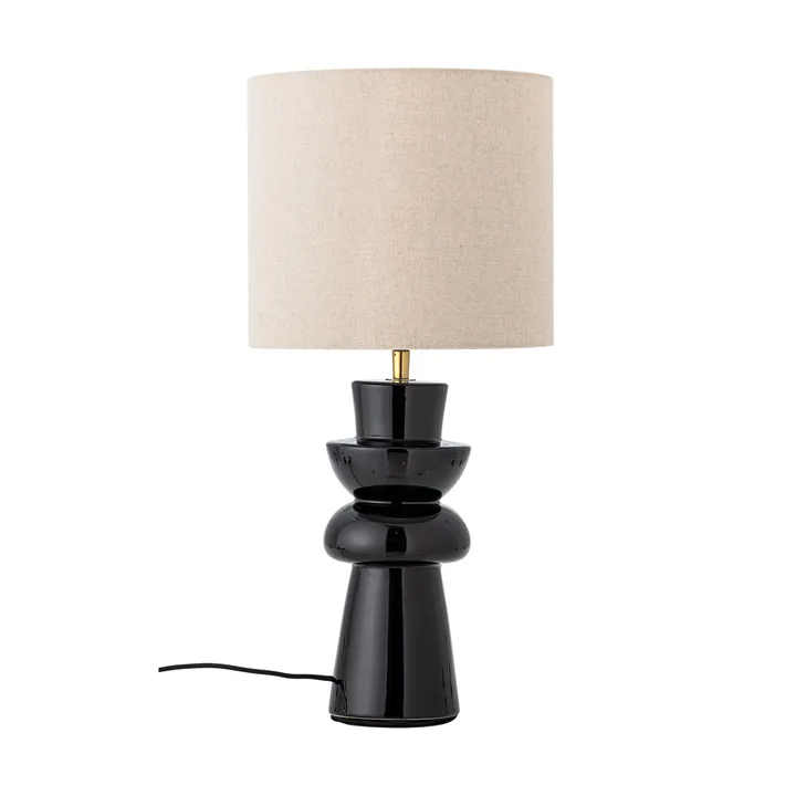 Lio lampa stołowa - Czarny, Ø25 cm - Bloomingville