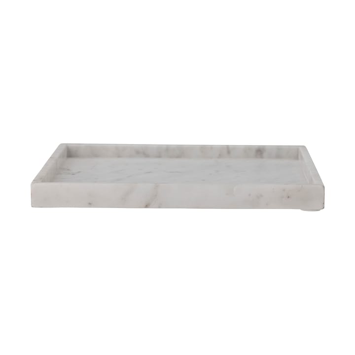 Majsa taca dekoracyjna 35x35 cm - White marble - Bloomingville