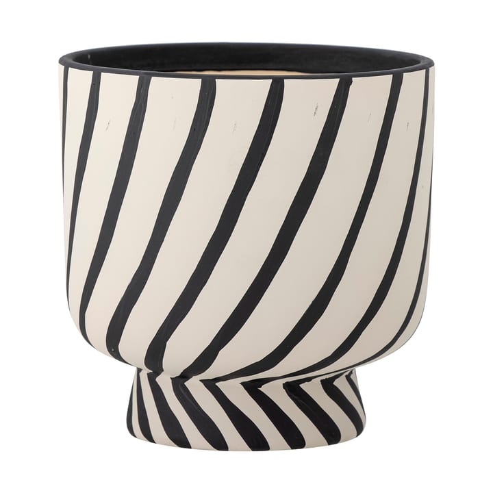 Malena donica Ø16x16 cm, Black stripes Bloomingville