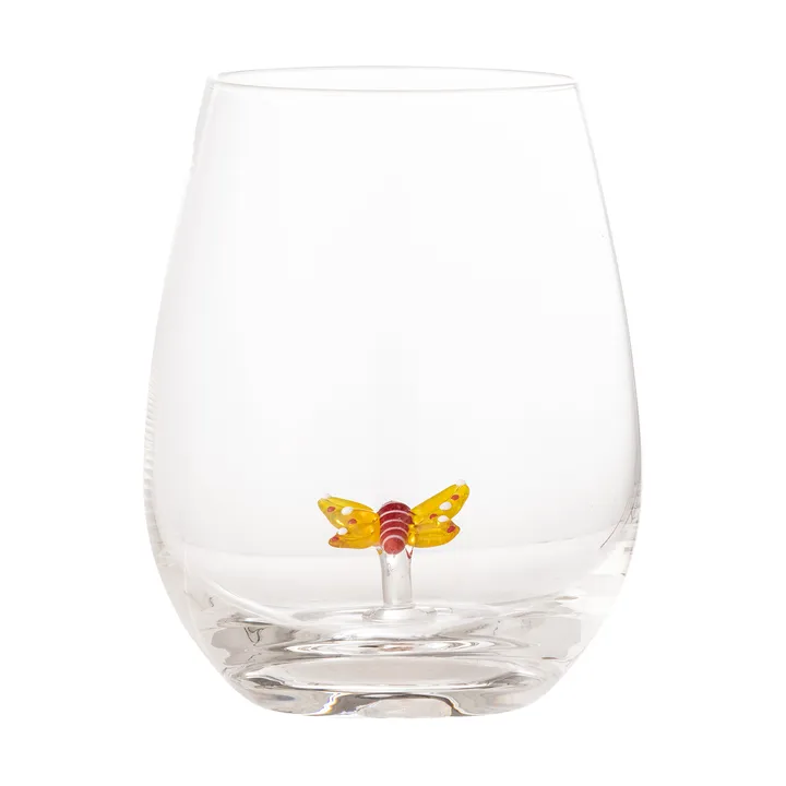 Misa szklanka do napojów 560 ml - Clear-butterfly - Bloomingville