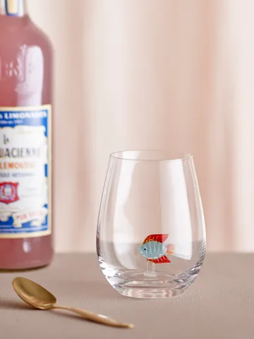 Misa szklanka do napojów 560 ml - Clear-fish - Bloomingville