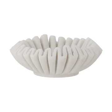 Miska dekoracyjna Harmonia Ø17 cm - White marble - Bloomingville