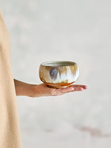 Miska Jade Ø12 cm, 4-pak - Naturalny - Bloomingville