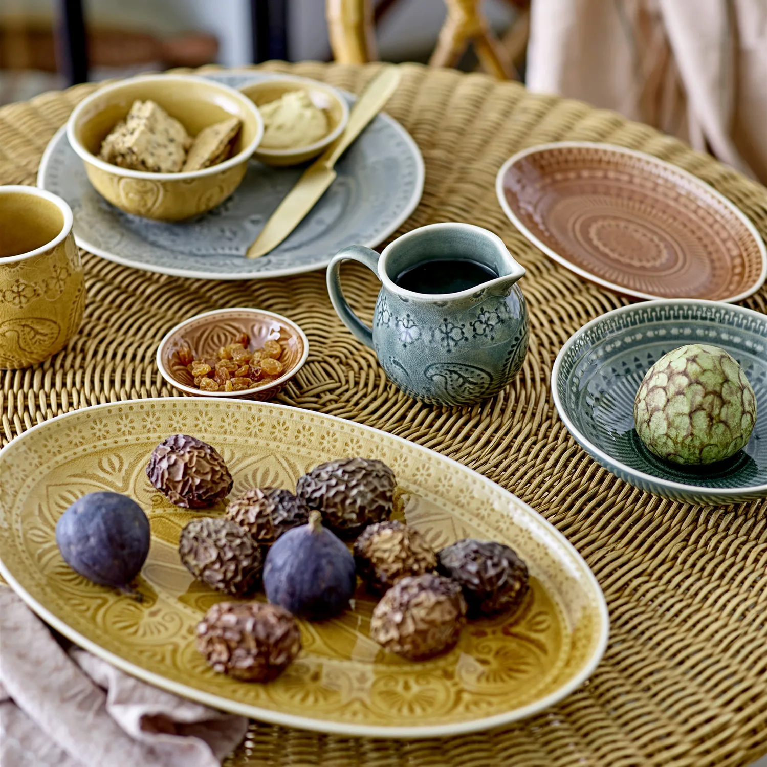 Miska Rani 9 cm 4-pak, Multi Bloomingville