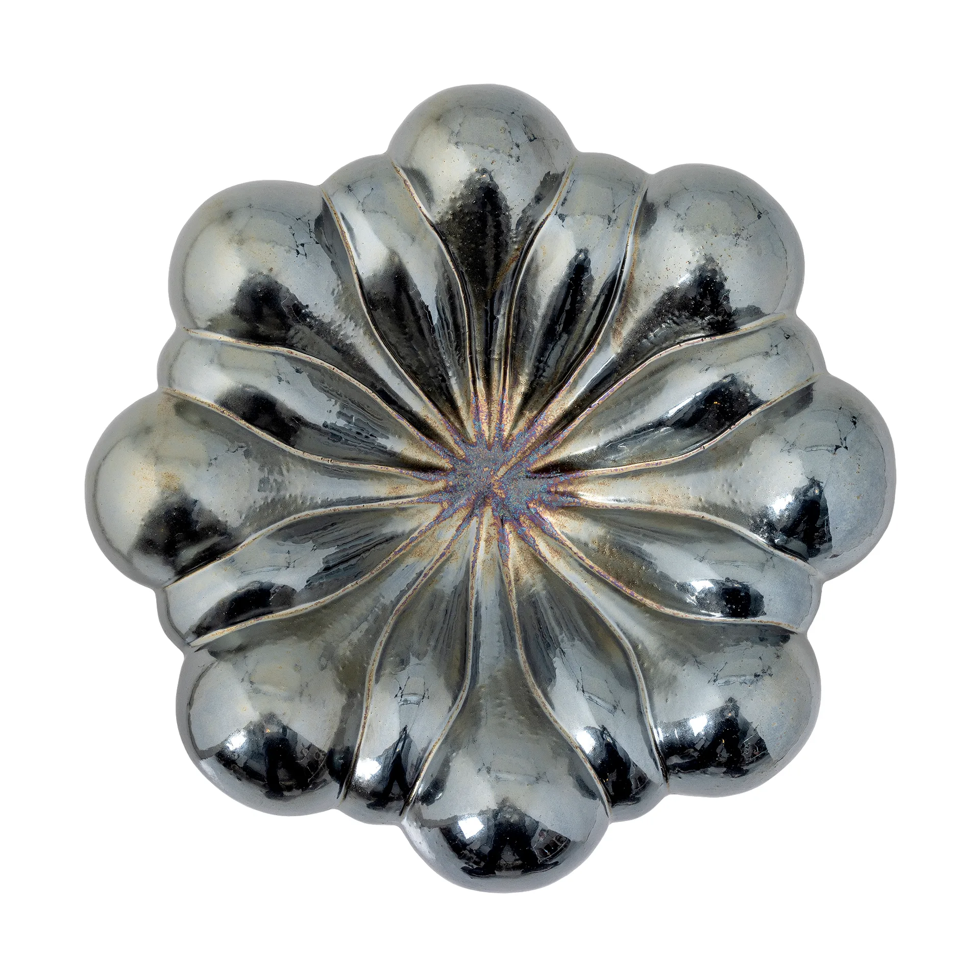 Miska Sheeran Ø31 cm, Srebrny Bloomingville