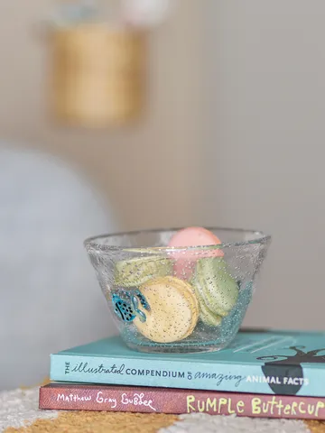 Miska szklana Finney Ø10,5 cm - Przezroczysty - Bloomingville