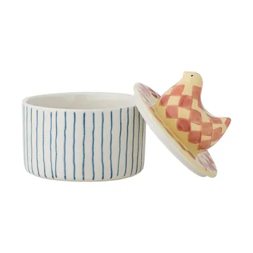 Miska z pokrywką Biona Ø11 cm - Różowy - Bloomingville