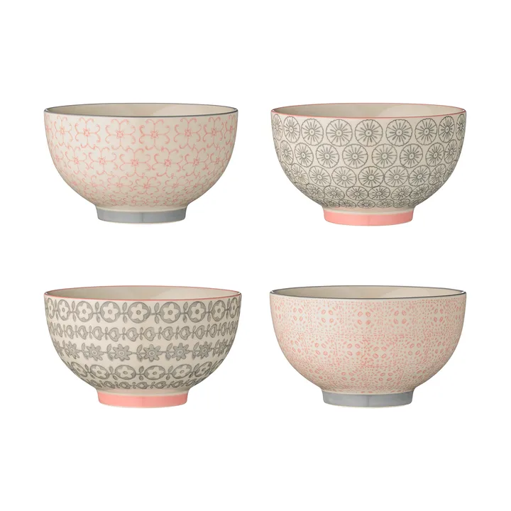 Miski Cécile 4 szt. Ø 13,5 cm - Bloomingville