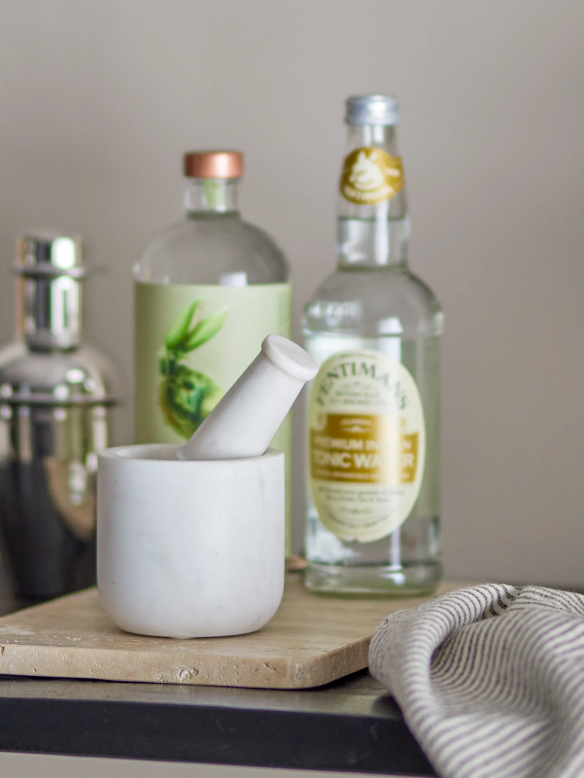 Moździerz Misaki Ø9 cm, Marmur Bloomingville