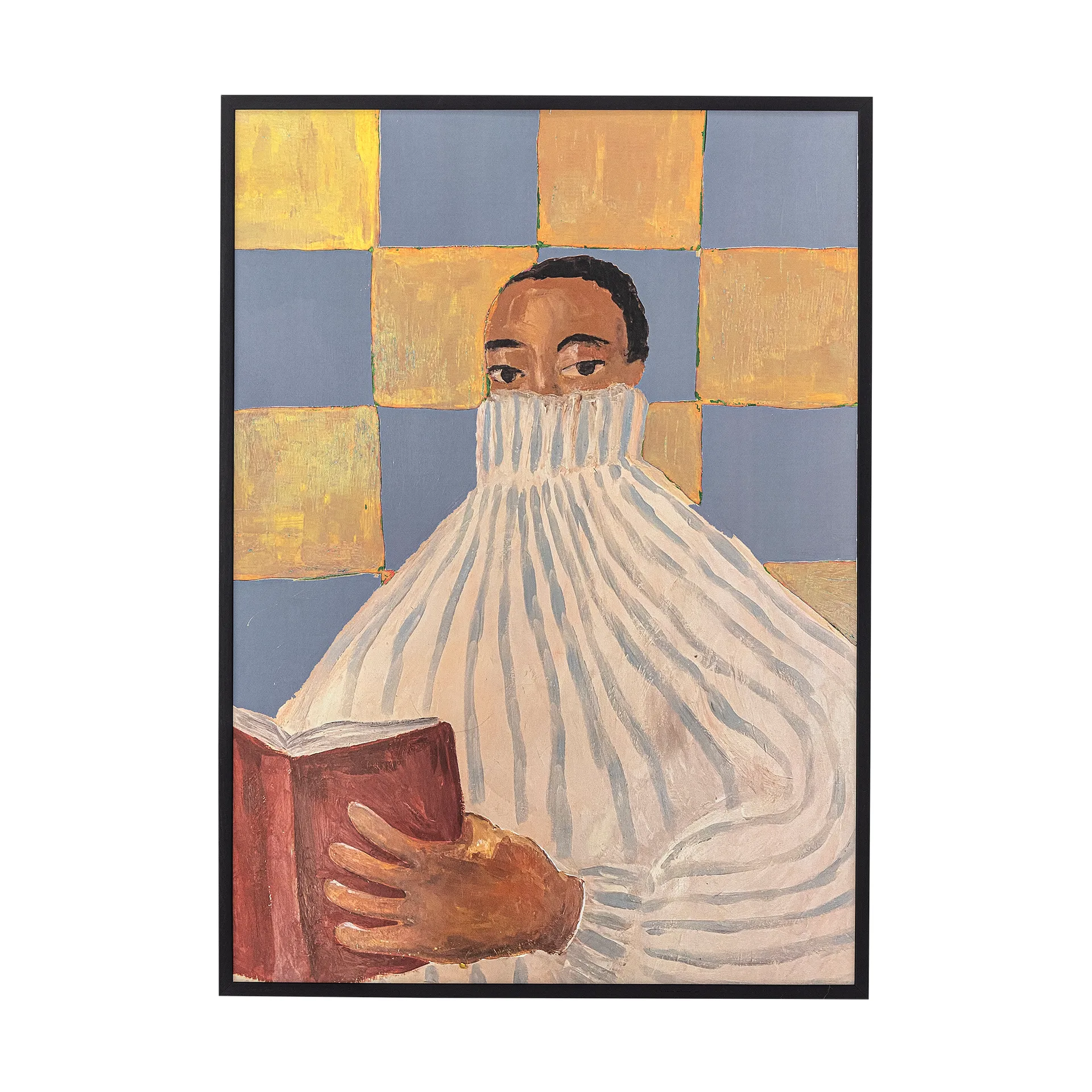 Obraz Filicia 52x72 cm, Czarna rama Bloomingville