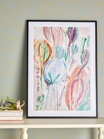 Obraz Francine 52x72 cm - Czarna rama - Bloomingville