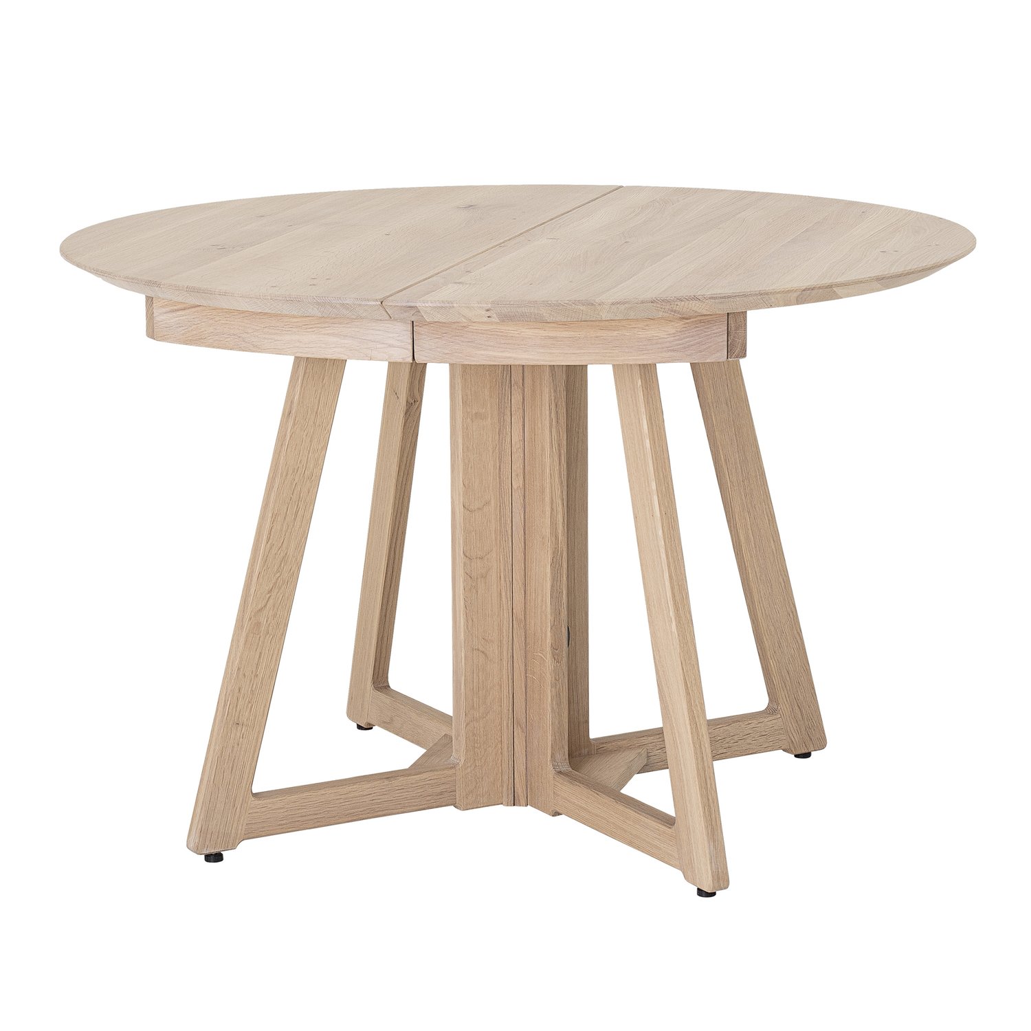 Bloomingville Owen stół do jadalni Ø 118 cm Dąb | Skandynawski Design | Beżowy