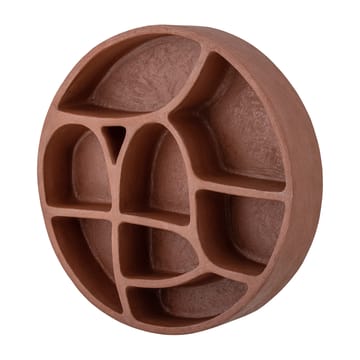 Palmer półka ścienna Ø45 cm - Czerwony - Bloomingville