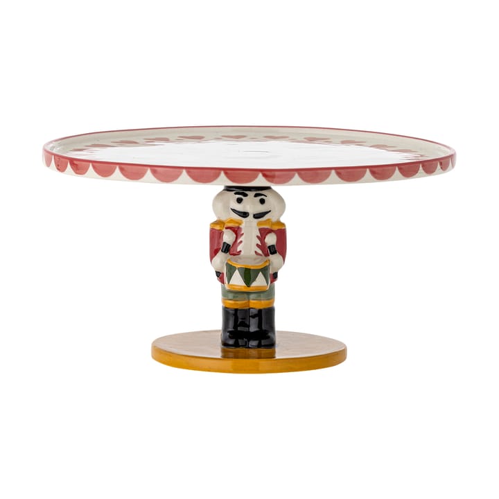 Patera na ciasto Jolly Ø20 cm - Czerwony - Bloomingville