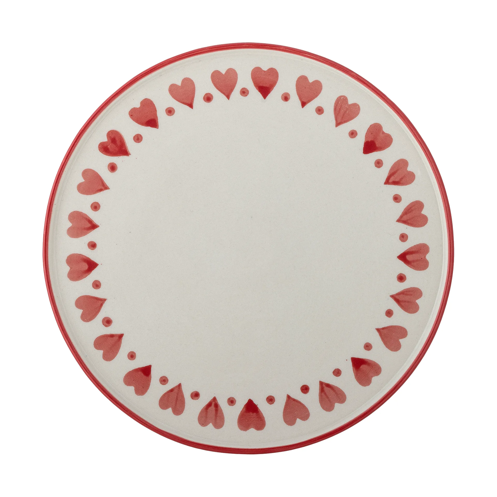 Patera na ciasto Jolly Ø20 cm, Czerwony Bloomingville