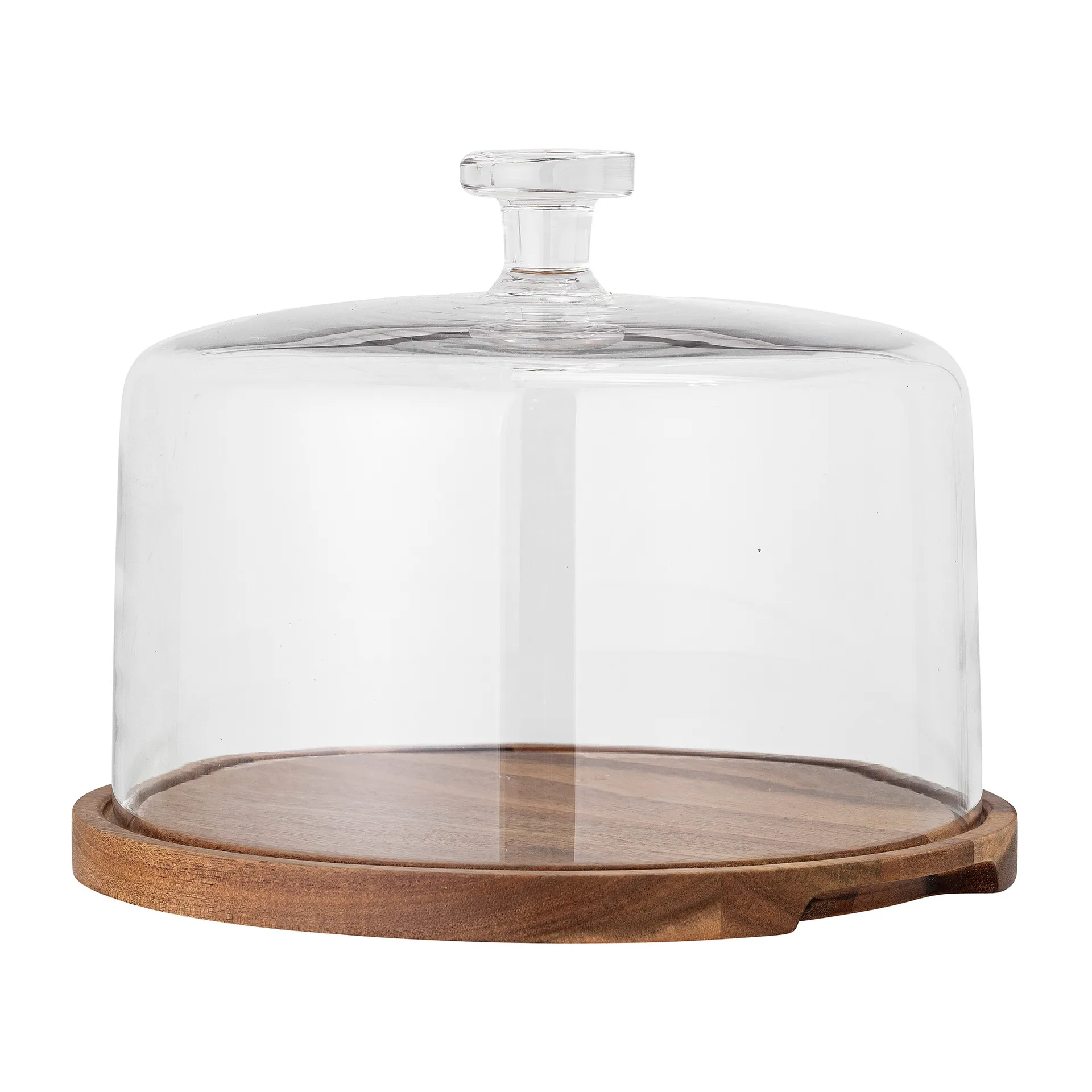 Patera na ciasto Nici z kopułą Ø29,5 cm, Naturalny Bloomingville