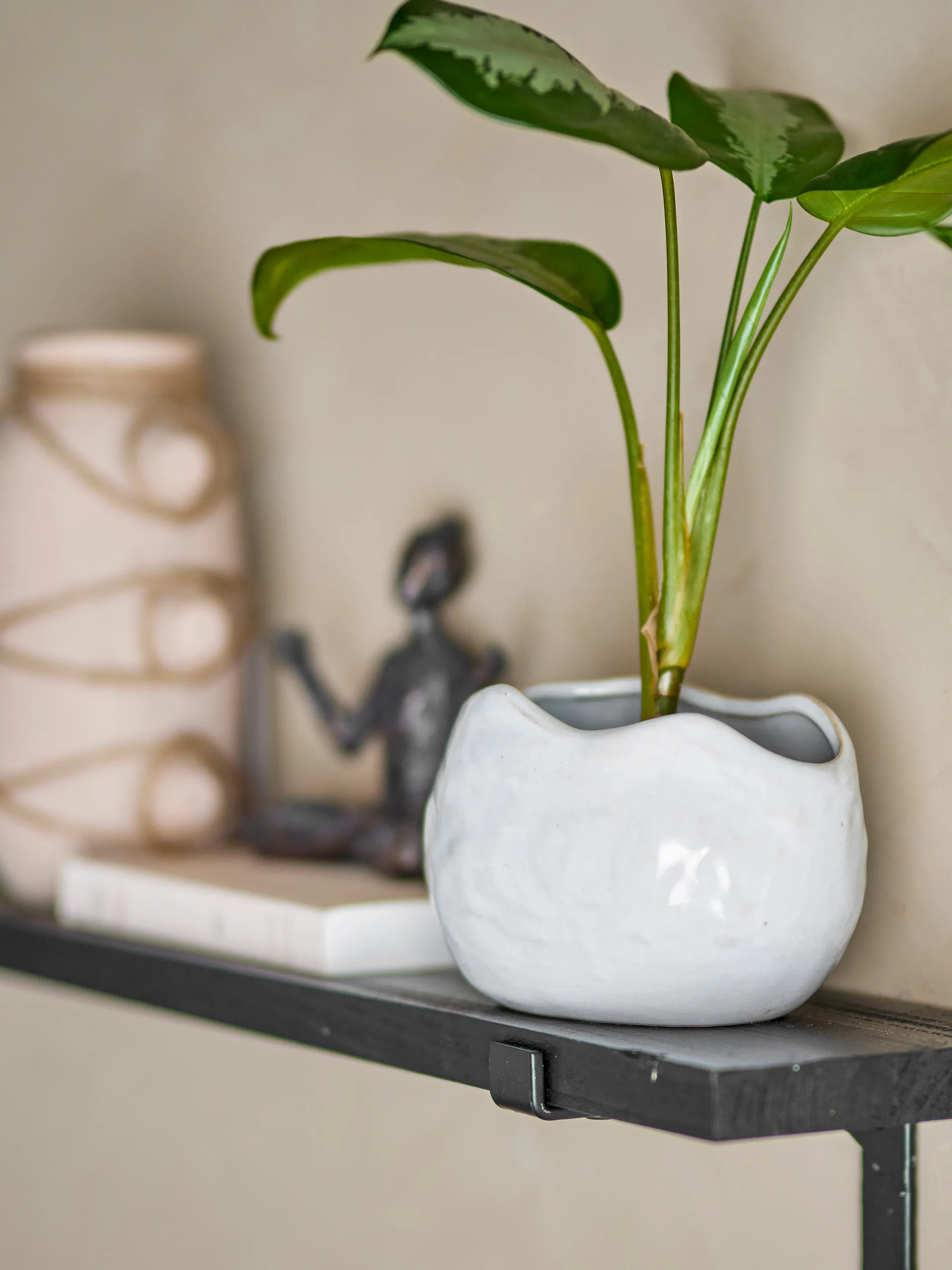 Pennie donica 16,5x11x13 cm, White Bloomingville