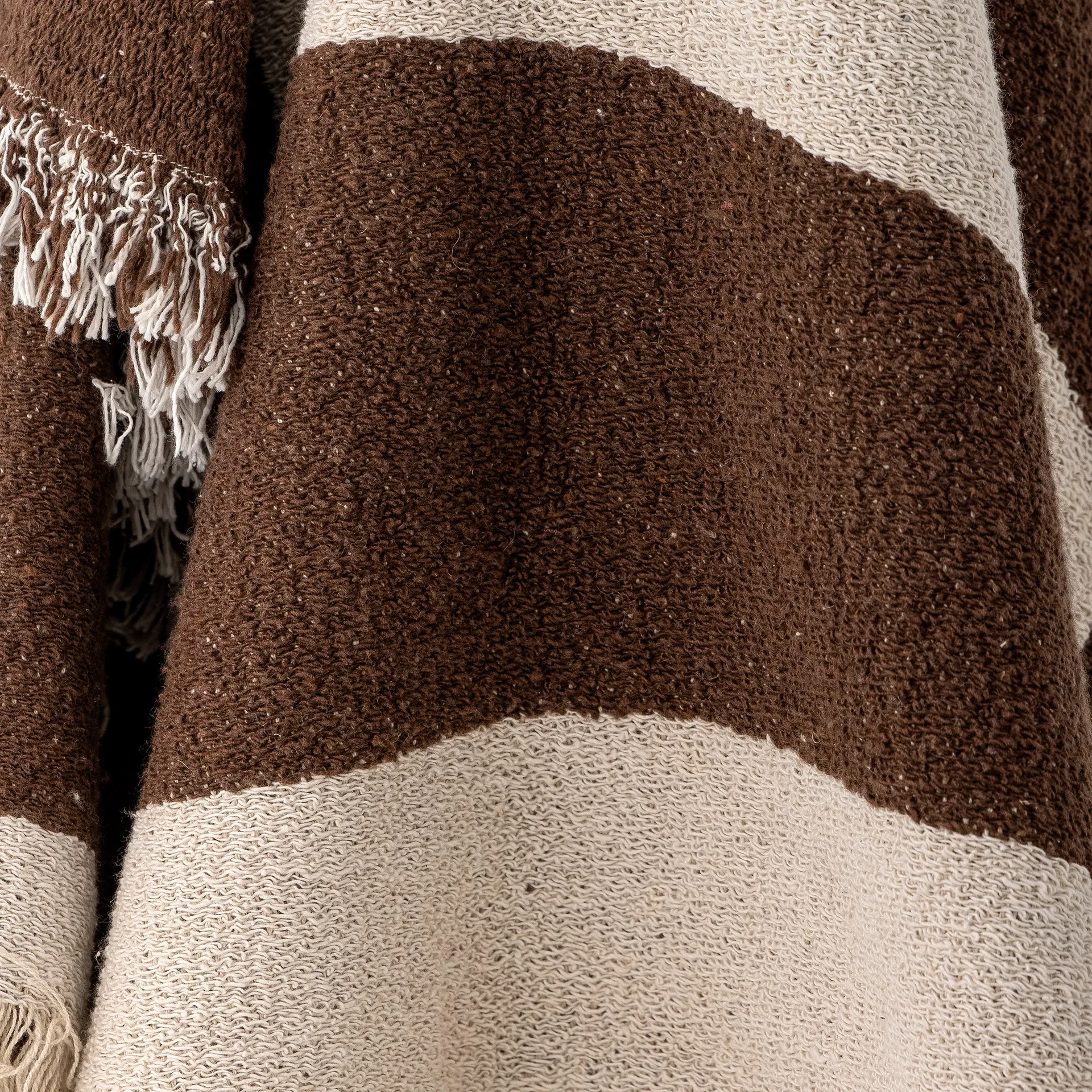 Pled Bilston 130x160 cm, Brown Bloomingville