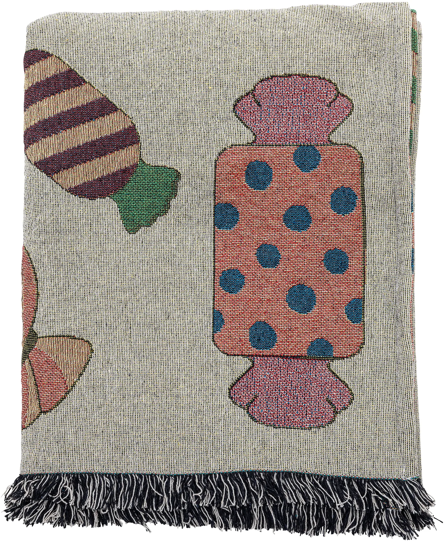 Pled Caramella 130x150 cm, Naturalny Bloomingville