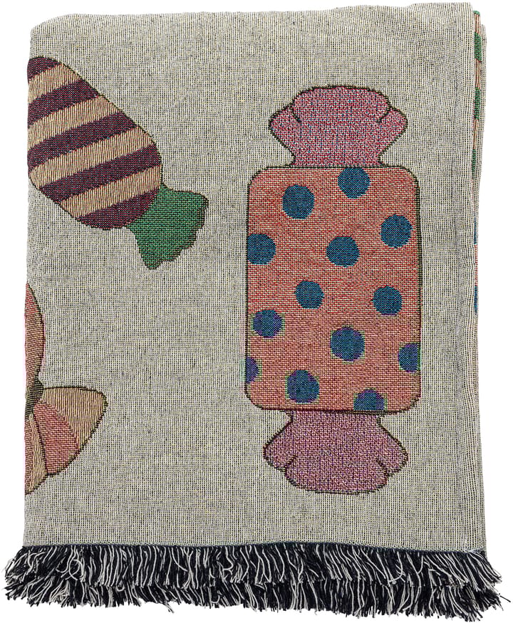 Pled Caramella 130x150 cm, Naturalny Bloomingville