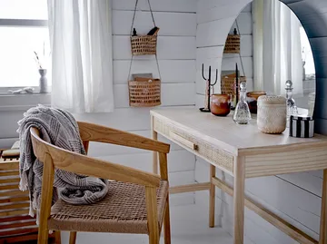 Pled Ghina 130x160 cm - Naturalny - Bloomingville