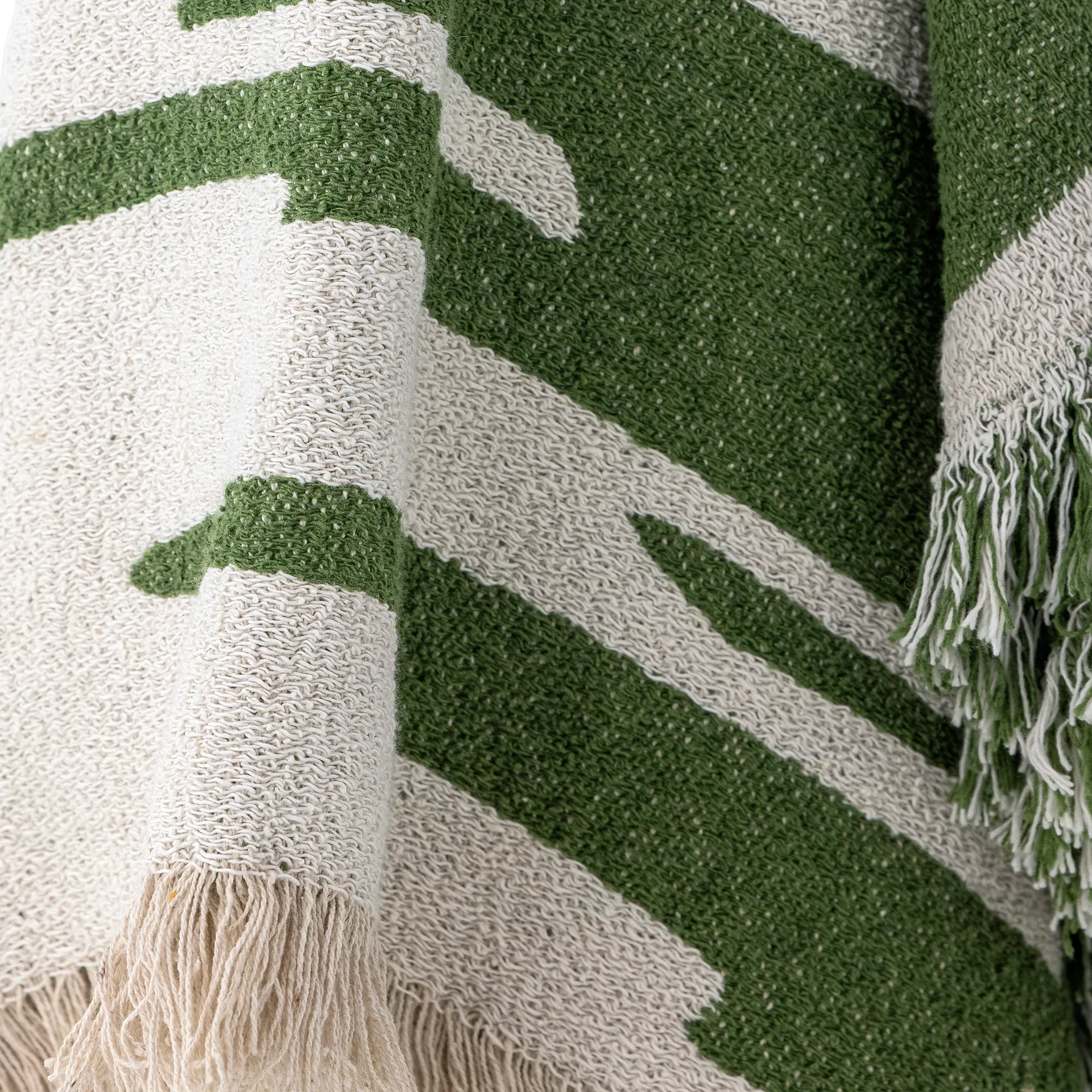 Pled Haxby 130x160 cm, Green Bloomingville