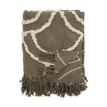 Pled Mirfield 125x150 cm - Green - Bloomingville