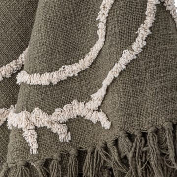 Pled Mirfield 125x150 cm - Green - Bloomingville
