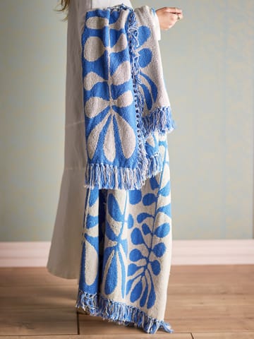 Pled Nevine 130x160 cm - Niebieski - Bloomingville