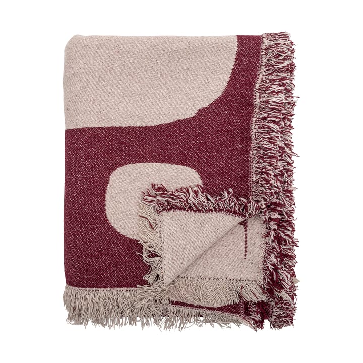 Pled Olica 130x160 cm - Czerwony - Bloomingville