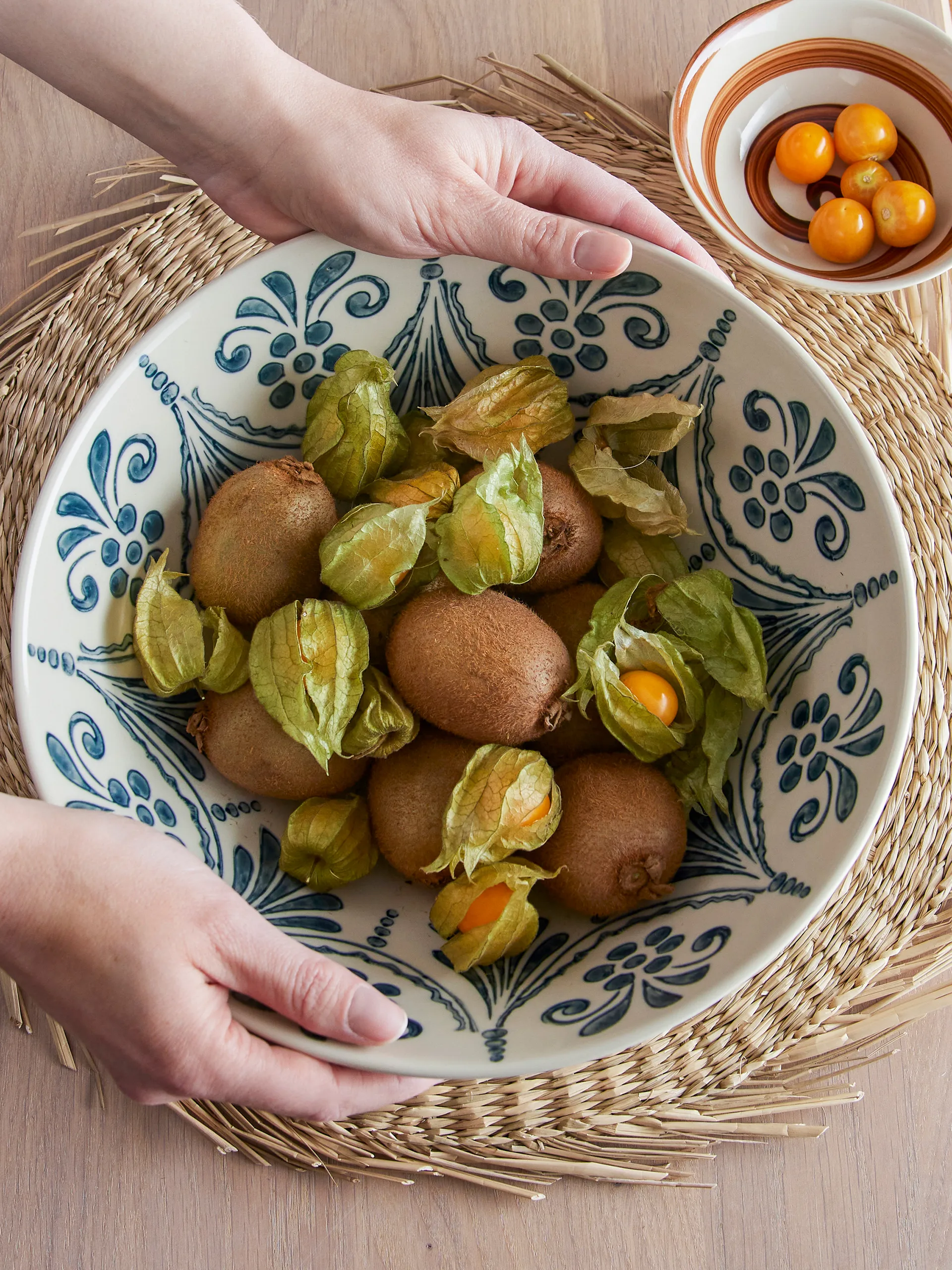 Podkładka stołowa Ilsa Ø38 cm, Nature Bloomingville