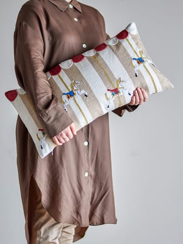 Poduszka Merry-go-round 30x60 cm - Naturalny - Bloomingville