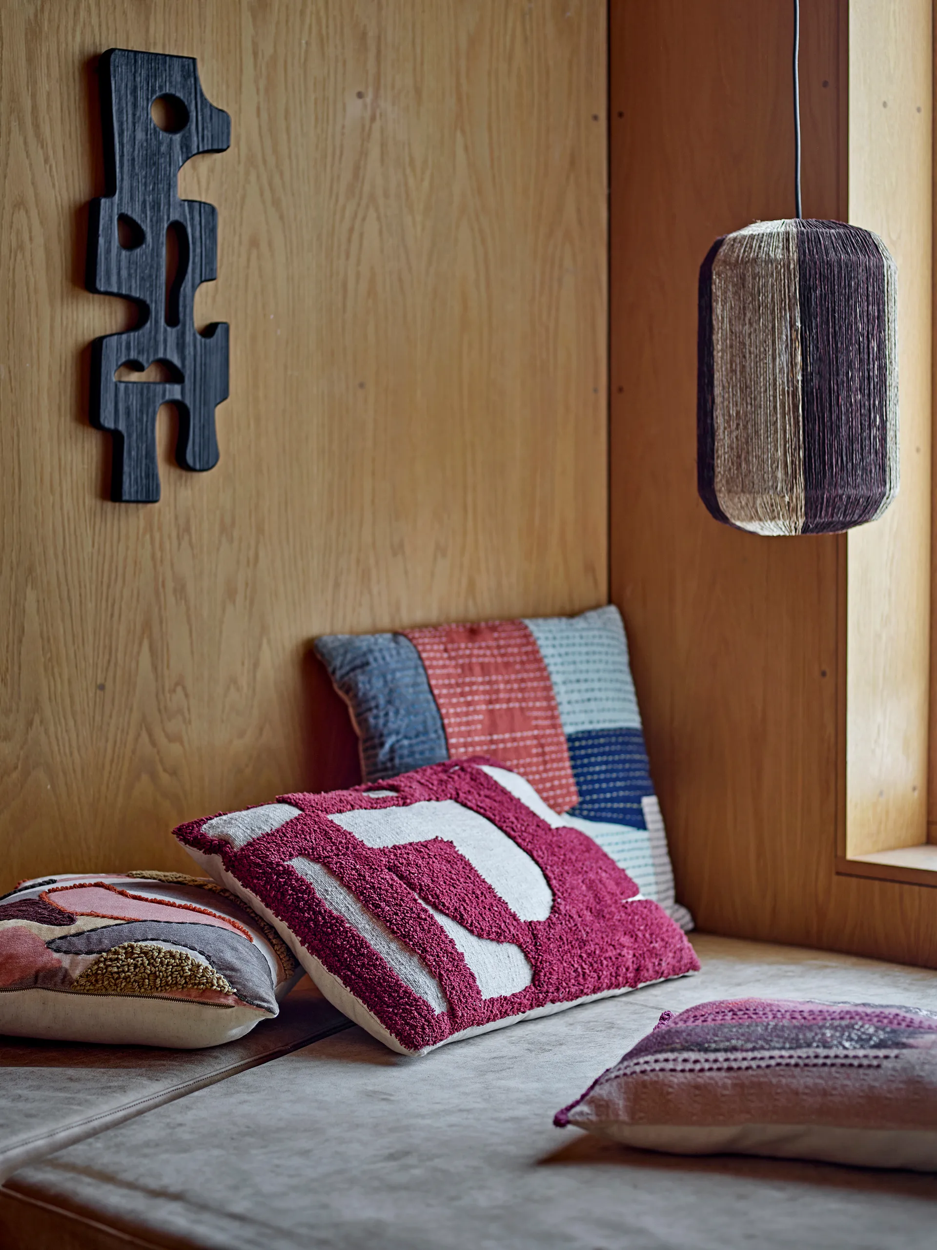 Poduszka Olica 60x40 cm, Czerwony Bloomingville