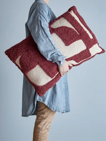 Poduszka Olica 60x40 cm - Czerwony - Bloomingville