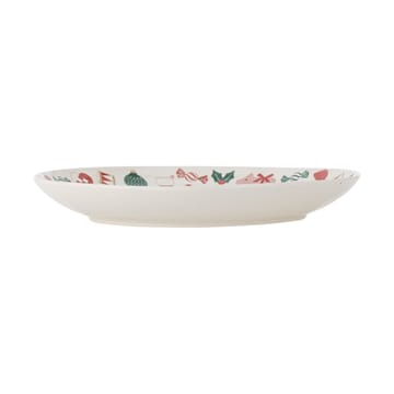 Półmisek do serwowania Yule Ø28 cm - Naturalny-czerwony - Bloomingville