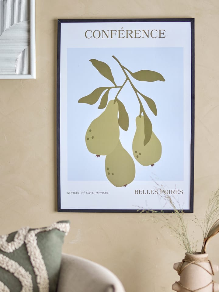 Poster z ramką Poire 52x72 cm, Poire-black pine Bloomingville