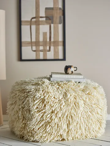 Pufa Lomba - Natura, 80x45x80 cm - Bloomingville