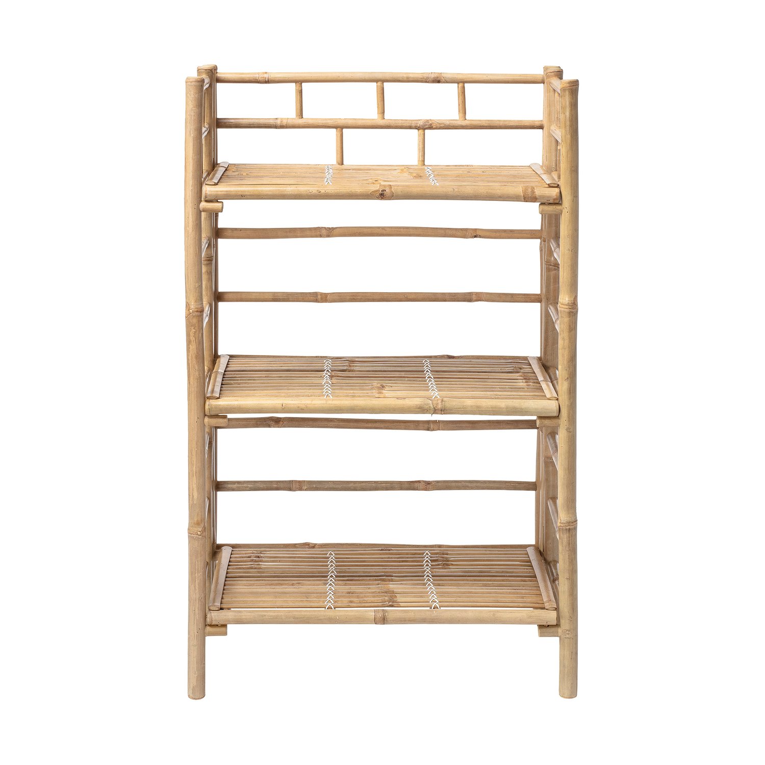 Bloomingville Regał Zep 66x105 cm Bamboo | Skandynawski Design | Półki i systemy półek | Beżowy