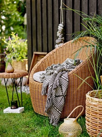 Roccas krzesło wypoczynkowe - Polyrattan - Bloomingville