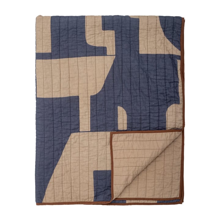 Roosi pled 130x150 cm - Niebieski - Bloomingville