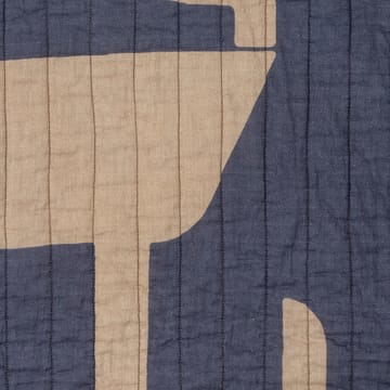 Roosi pled 130x150 cm - Niebieski - Bloomingville