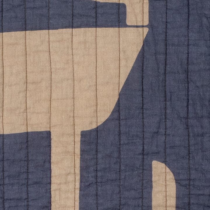 Roosi pled 130x150 cm - Niebieski - Bloomingville
