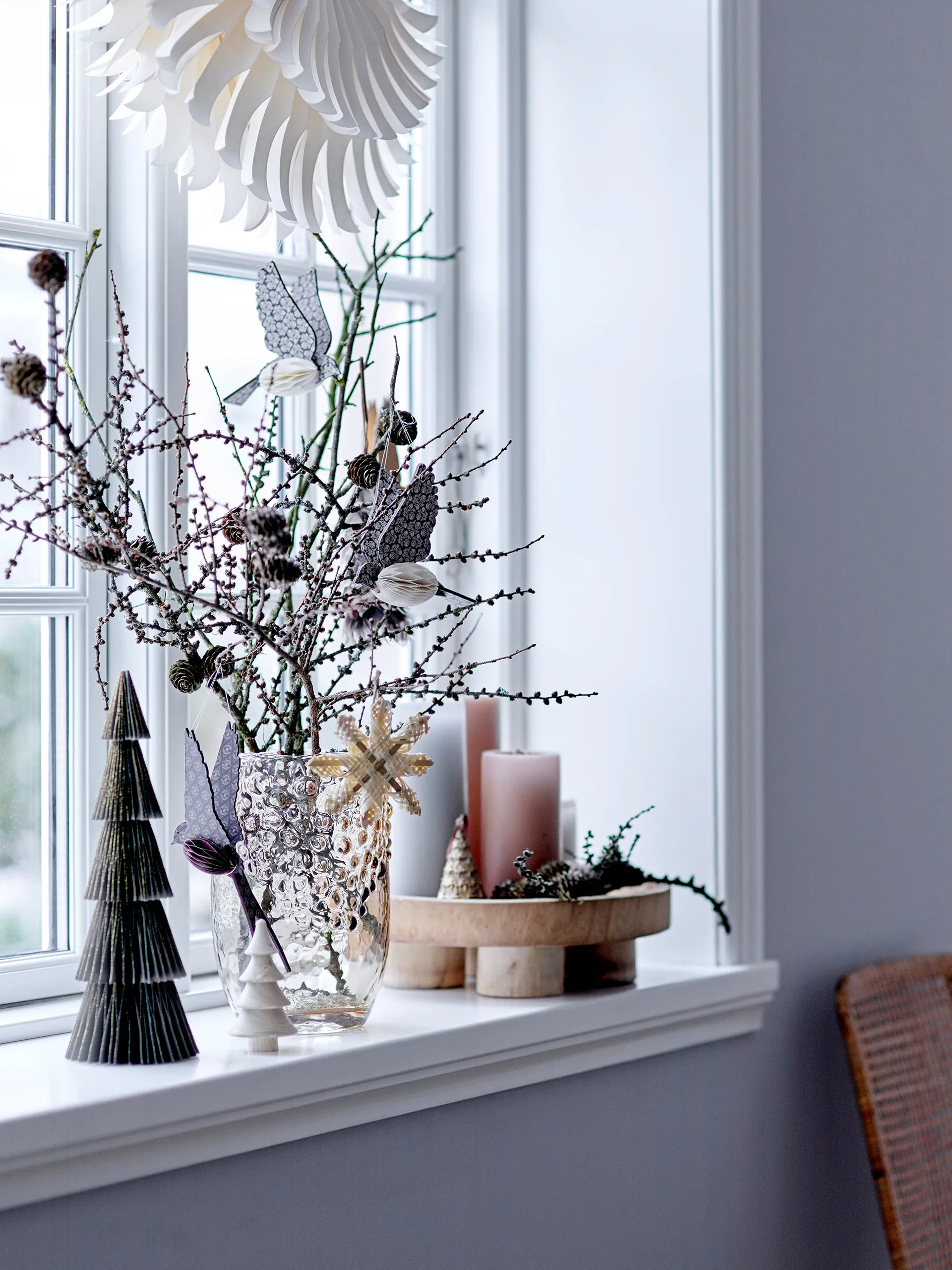 Sagalin Bird Ornament zawieszka świąteczna, Natura Bloomingville