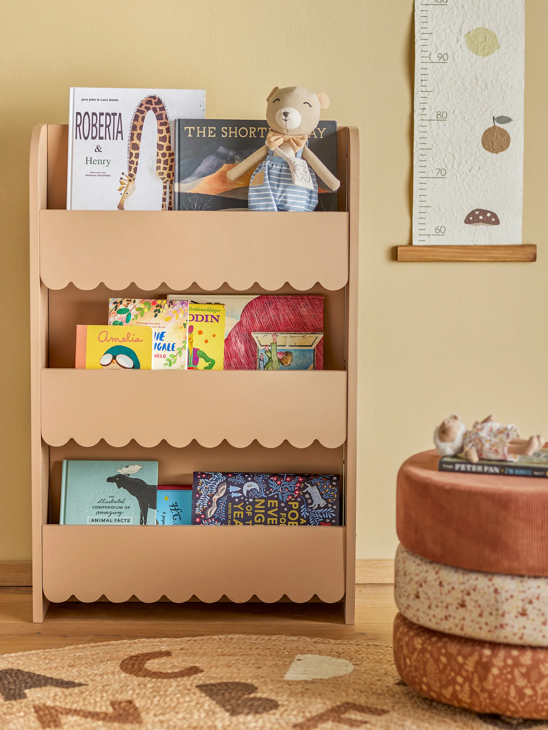 Salma półka na książki, Brown Bloomingville