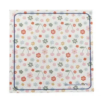 Serwetki Cherry 20-szt. - Rose - Bloomingville