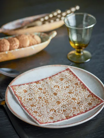 Serwetki papierowe Anniversary 20 szt. - Żółty - Bloomingville