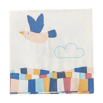 Serwetki papierowe Colorine 20 szt. - Naturalny - Bloomingville