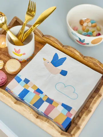 Serwetki papierowe Colorine 20 szt. - Naturalny - Bloomingville