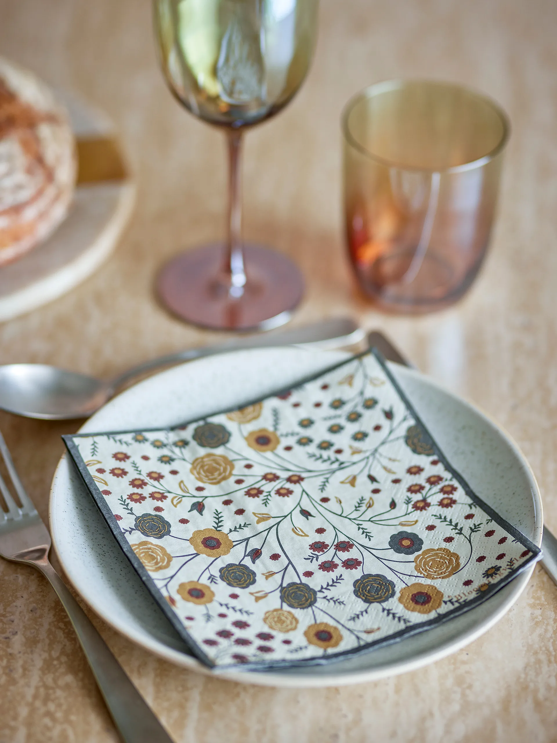 Serwetki papierowe Eydis 20 szt., Naturalny Bloomingville